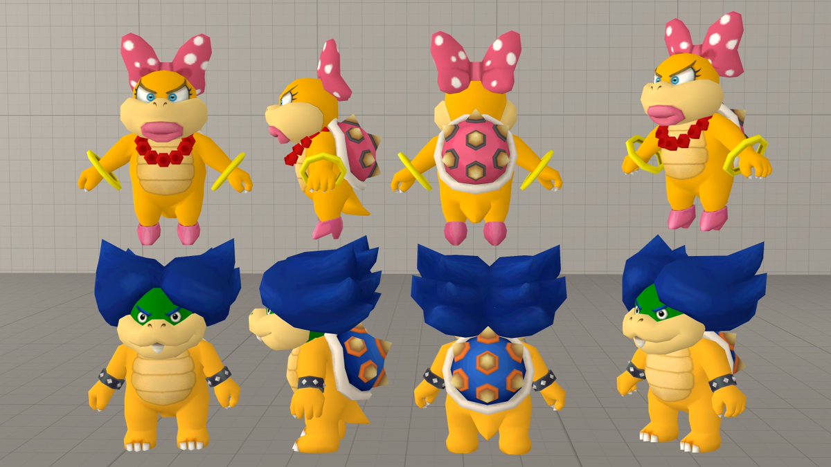 58. Bowser Junior   Larry Koopa   Lemmy Koopa   Iggy Koopa   Wendy O. Koopa   Ludwig Von Koopa   Roy Koopa   Morton Koopa Junior