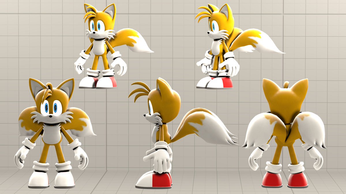 38. Sonic the Hedgehog   Metal Sonic   Classic Sonic   Classic Tails   Miles "Tails" Prower   Knuckles EchidnaI have some sonic stuff but i never made a proper series and should probably update them