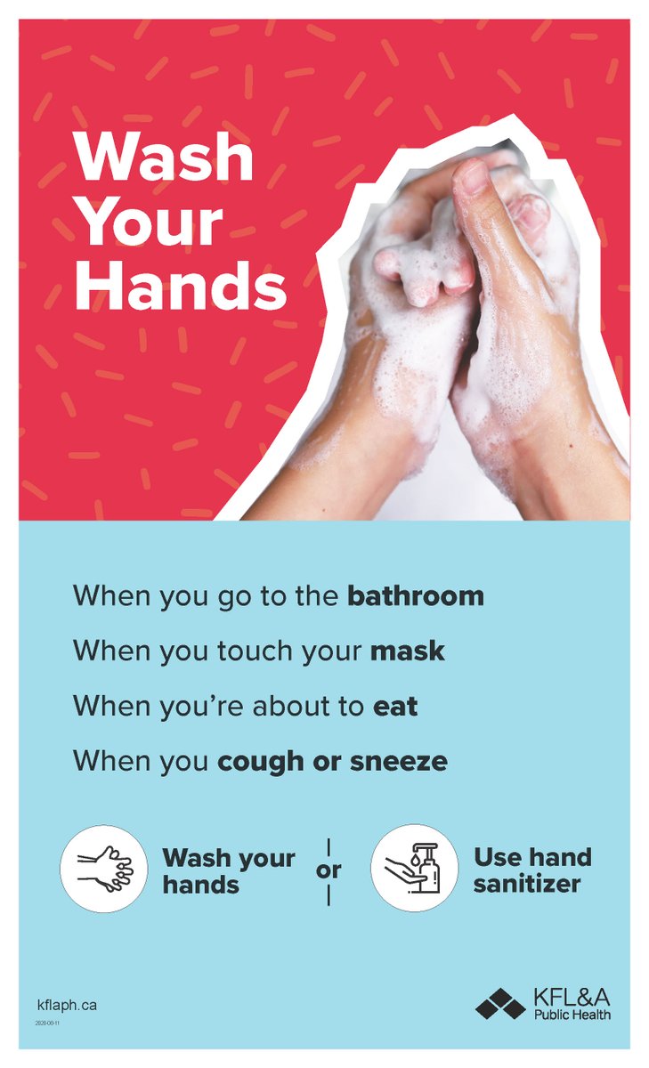 LimestoneDSB's tweet image. As we prepare to welcome students back to our schools later this week, families can work with their students to ensure they practise proper hand hygiene &amp;amp; respiratory etiquette. Thanks to @KFLAPH for these important reminders.