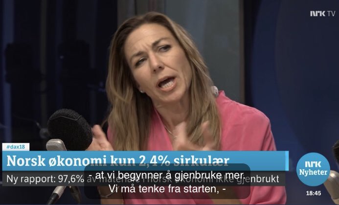 FredrikMyhre (@fredrikgmyhre) on Twitter photo Helt avgjørende poenger fra @ThinaSaltvedt: «Vi må tenke på gjenbruk og resirkulering allerede når produktet designes!» Det må stilles politiske krav til dette - feks et ekte #produsentansvar for alle som setter #plast på markedet! #dax18 <a href="/WWFNorge/">WWF Verdens naturfond</a> Helt avgjørende poenger fra @ThinaSaltvedt: «Vi må tenke på gjenbruk og resirkulering allerede når produktet designes!» Det må stilles politiske krav til dette - feks et ekte #produsentansvar for alle som setter #plast på markedet! #dax18 <a href="/WWFNorge/">WWF Verdens naturfond</a>
