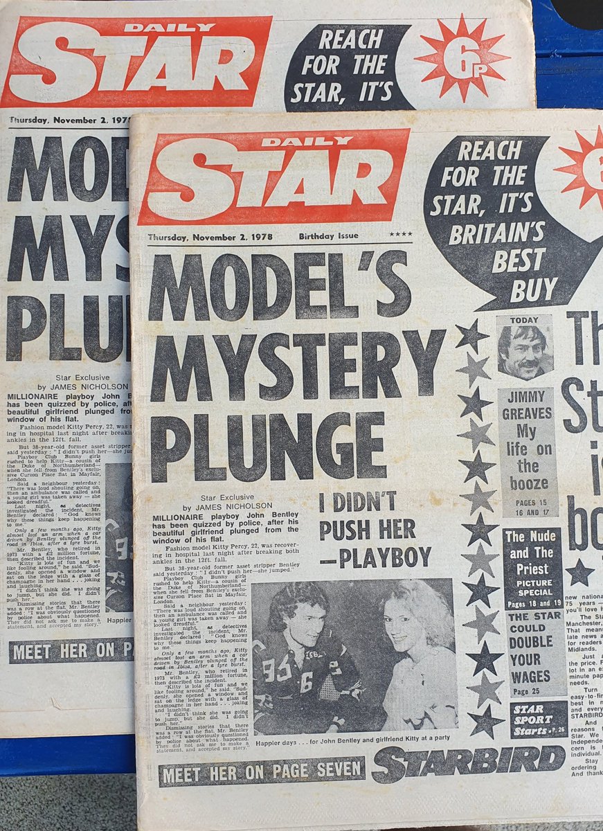 Two mint copies of the first ever  @dailystar