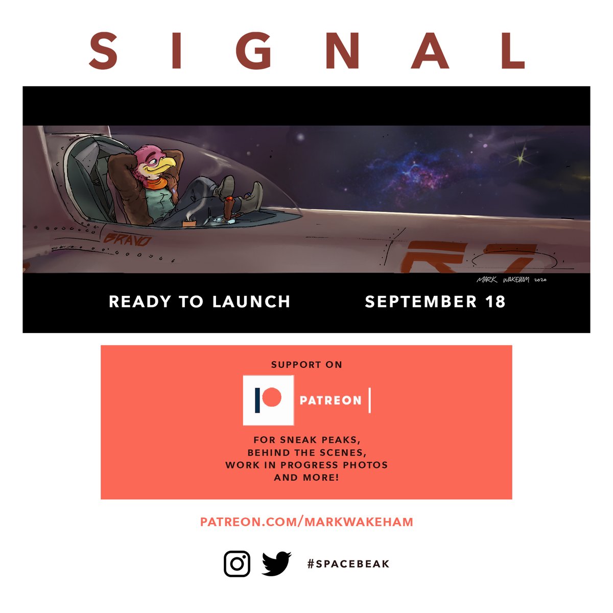 UnderbiteDragon's tweet image. As Signal's narrative and visuals all come together into a comic melting-pot; early access pages will be ready to launch soon! Check out the Signal Patreon and get ahead with early access.

patreon.com/posts/ready-to…