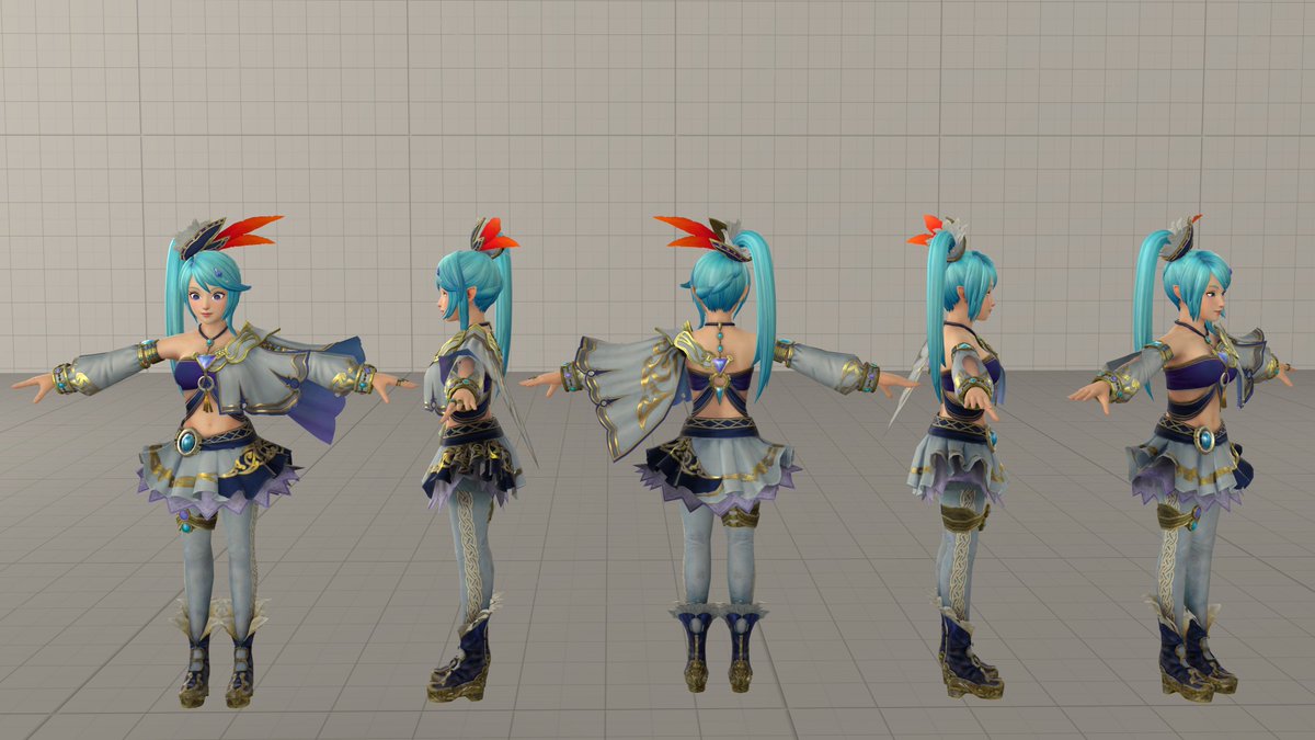 random stuff time? yea sure random stuff timeGalacta Knight from KirbyImpa from Hyrule WarriorsLana from Hyrule WarriorsHeropon Riki from Xenoblade