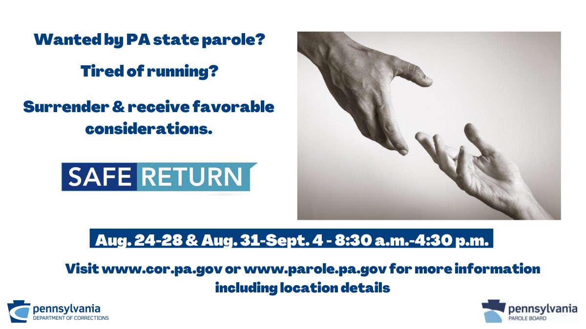 PA Parole Board tweet media