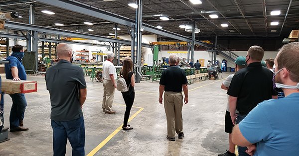 labtesting's tweet image. We held an employee Open House at LTI’s new Ultrasonic and Hydrostatic Testing building to show off our expanded operations, including the additional UT and hydro testing lines. Small-group tours were held to allow for social distancing. #ultrasonictesting #hydrostatictesting