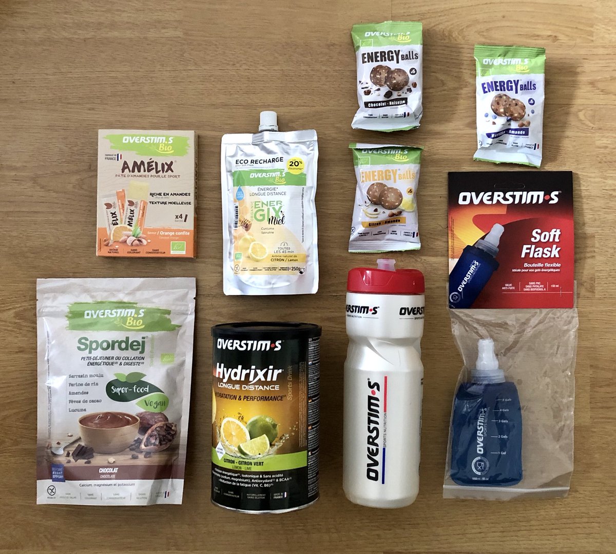 Un immense merci à ⁦<a href="/OVERSTIMS/">OVERSTIM.s officiel</a>⁩ pour ce beau cadeau 👍 ! Ce dernier va m’aider à bien terminer ma préparation pour l’⁦<a href="/EcoTrailParis/">EcoTrail Paris</a>⁩.