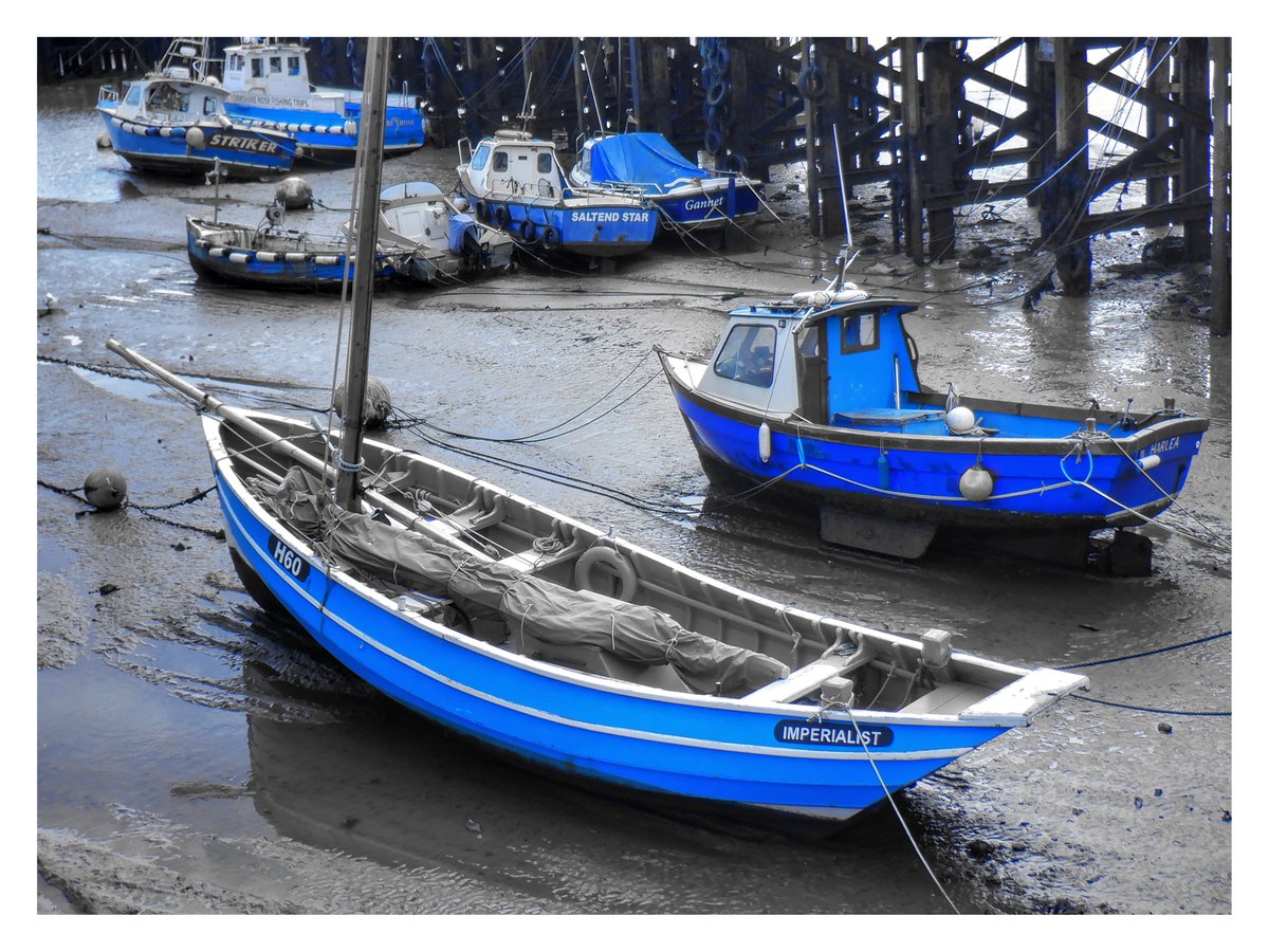 ApertureF2's tweet image. Bridlington Harbour, East Yorkshire, today