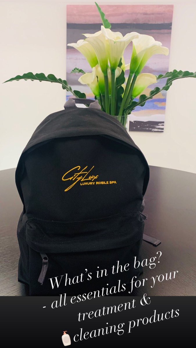 What’s in our Therapist bag? All the essentials for mobile #massage including cleaning products for safer treatments! 

Find out more: cityluxmassage.co.uk 

#citylux #cityluxmassage