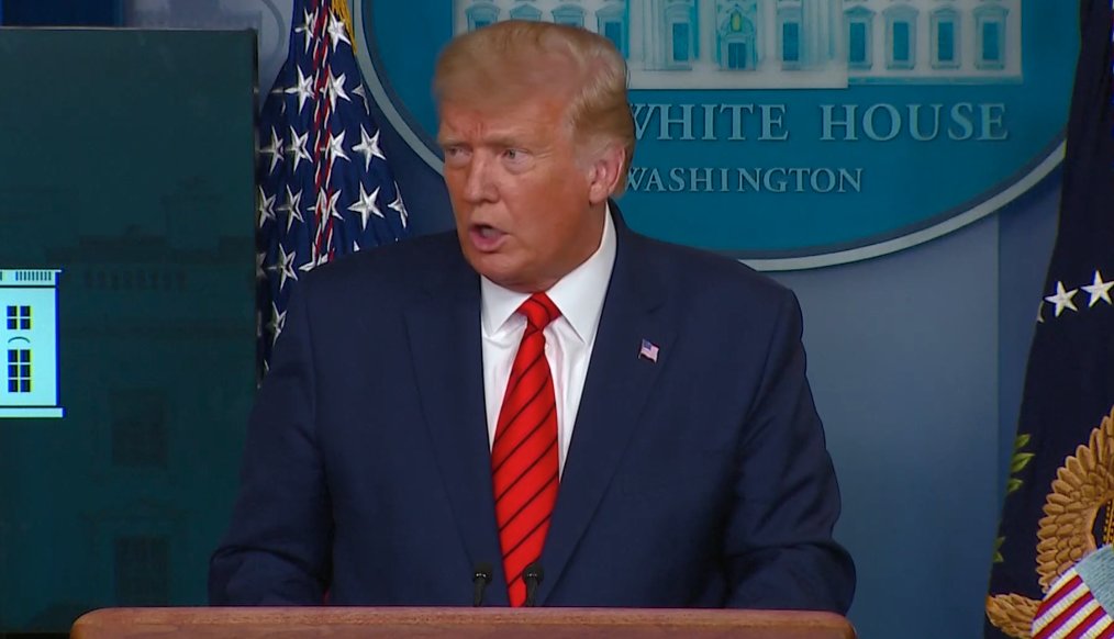 "If the mob rules democracy is indeed dead," declares  @POTUS.