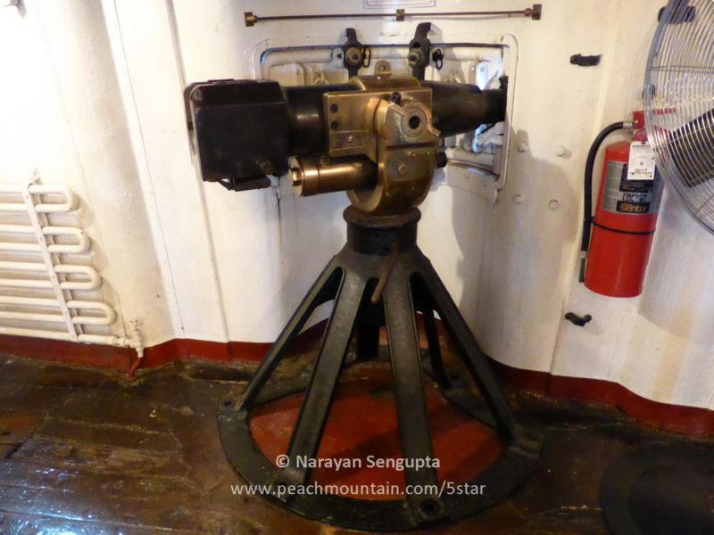  #shipsinpics  #ships  #shipping  #shipspotting  #maritime  #history  #Navy -  #Philadelphia - USS Olympia had guns everywhere, even like this one in the Captain's or Admiral's bedroom. :) If there was ever action, these bedrooms would be used for combat!