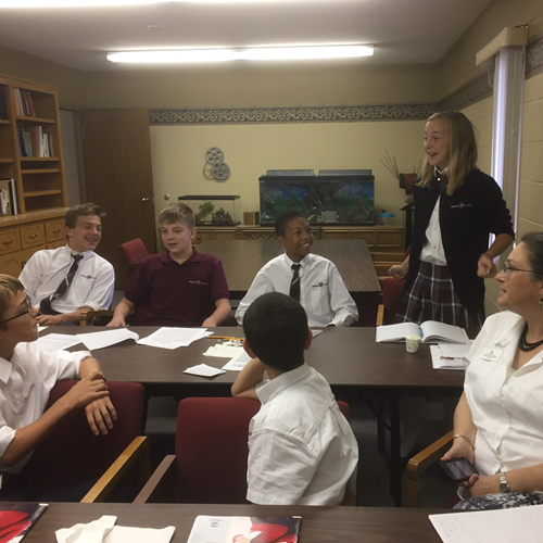 VeritasClassic's tweet photo. We're excited for the first day of school one week from today! https://t.co/YLRsCQe5y2