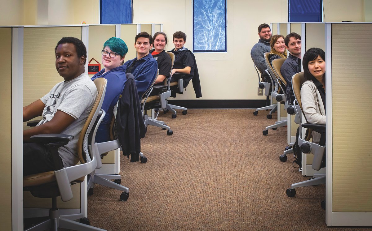 VSU uses technology in innovative ways ... from courting potential students and guiding them through the admissions and acceptance process ... to providing technical support from their first day of classes to graduation day. MORE: bit.ly/3hLkd9z #VState #BlazerNation