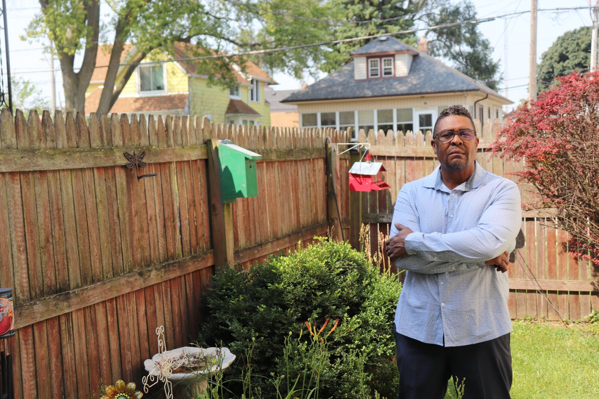Greene says Kenosha police routinely harass people of color. Tim Thompkins agrees. He grew up in Kenosha, moved away and then came back. Through it all, he said he's been stopped more than 100 times by the police. “We are not the enemy. But [the police] treat us like one.” (6/10)