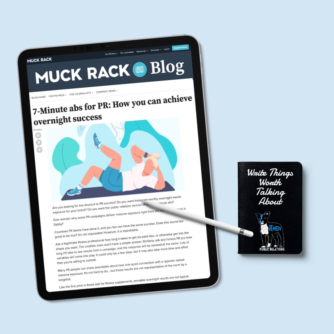 RemedyPR's tweet image. 7-Minute Abs For PR via @muckrack 
ow.ly/OcSB50BdWfG
#publicrelations
#PRchat
#connectchat
#muckrack
#fitness