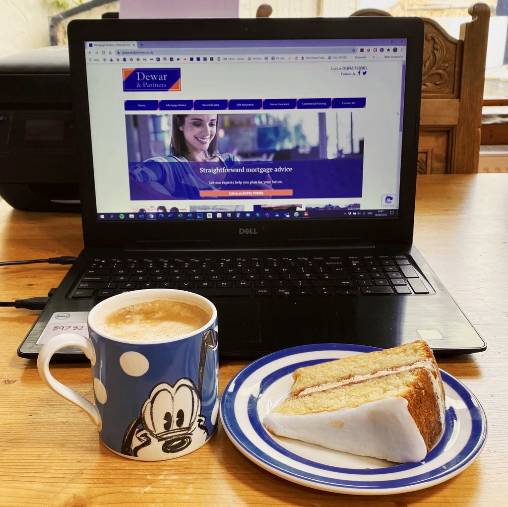 Suddenly working from home? Do you have the right home insurance cover?
 
Having the right home insurance in place could put your mind at ease.
 
If you’re looking to learn more about home insurance, talk to our team by emailing info@dewarandpartners.co.uk or call 01896 758081.