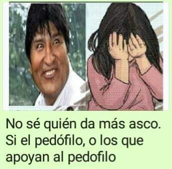 .<a href="/BOmereceMAS/">MAS - IPSP</a> : quiénes de ustedes siguen apoyando es este mounstro! #EvoPedofilo ⁉️⁉️⁉️