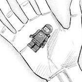 たまに人間ではないキャラの紹介もしがちな『宇宙兄弟』公式サイトのキャラクター紹介。今日は、この小さい人形のストーリーを紹介します!!(ウエチン)

https://t.co/OoYzAOflFh 