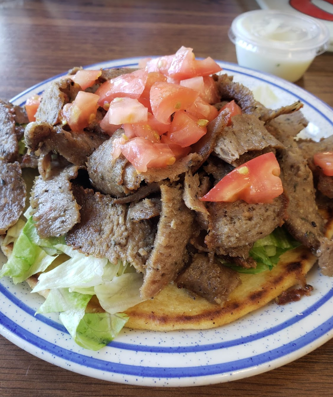Gyro_George's tweet photo. Are you thinking what I'm thinking? I'm thinking it's a Gyro George kinda night 😉⁣ 
⁣   
Order Online through our website: https://t.co/Bzo4kBaF5o⁣⁣⁣⁣⁣⁣⁣   
⁣⁣⁣⁣⁣⁣⁣⁣⁣   
𝗗𝗲𝗹𝗶𝘃𝗲𝗿𝘆 available with #UberEats and #GrubHub https://t.co/sG3i0On8vL