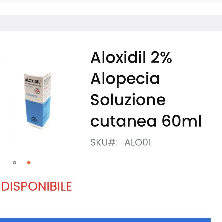 aloxidil , soluzione alopecia: