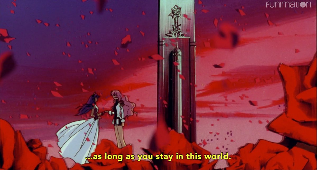 Anthy: Congratulations! You are the Supreme Monarch of the Trash Heap!Utena: Okay, but like. It’s still a trash heap.
