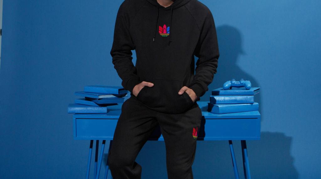adidas 3d trefoil hoodie