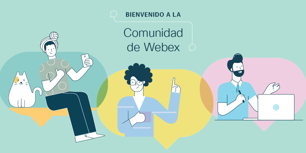 ¡Estamos contentos de poder compartirles una comunidad de Webex en español!

La comunidad de Webex global, ahora está en español.

Haga y responda preguntas, vea los próximos eventos y más.

cs.co/6012GUZO6