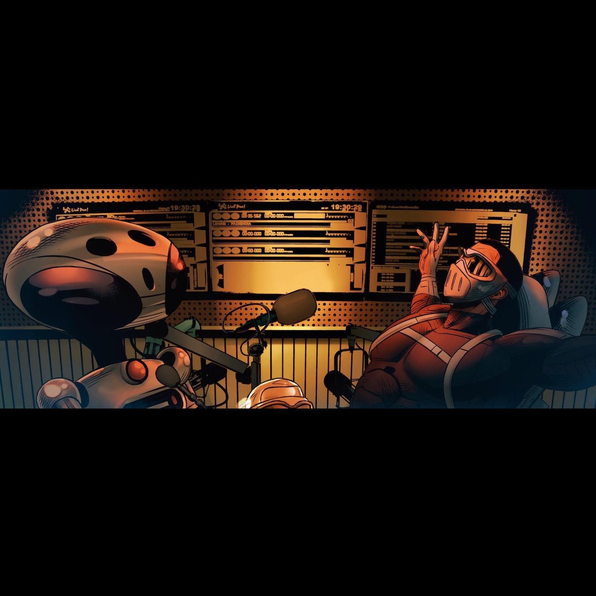 rylendgrant's tweet image. Just a reminder that, no matter what ill-advised decisions @TheSlyStallone makes with his ROCKY IV Director’s cut, Paulie&apos;s Robot will forever live on in the pages of my @ringoawards-nominated comic book #BANJAX. #savetherobot