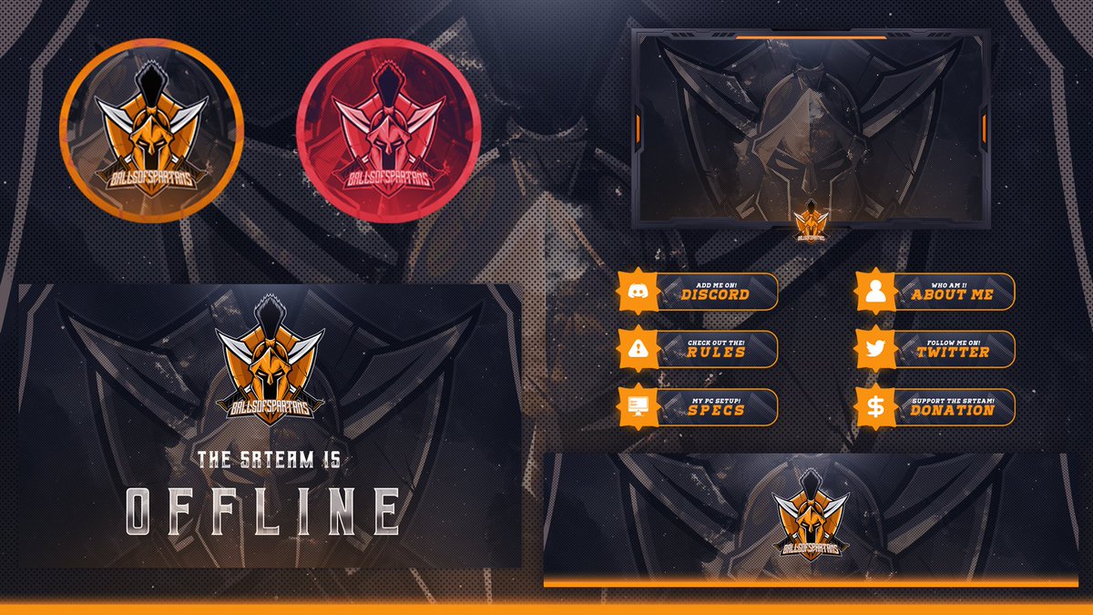 StreamItSimple's tweet image. Custom "Stream Packs" available for purchase! Change the way you present your streams by getting yourself custom made graphics.
DM us for more information!
