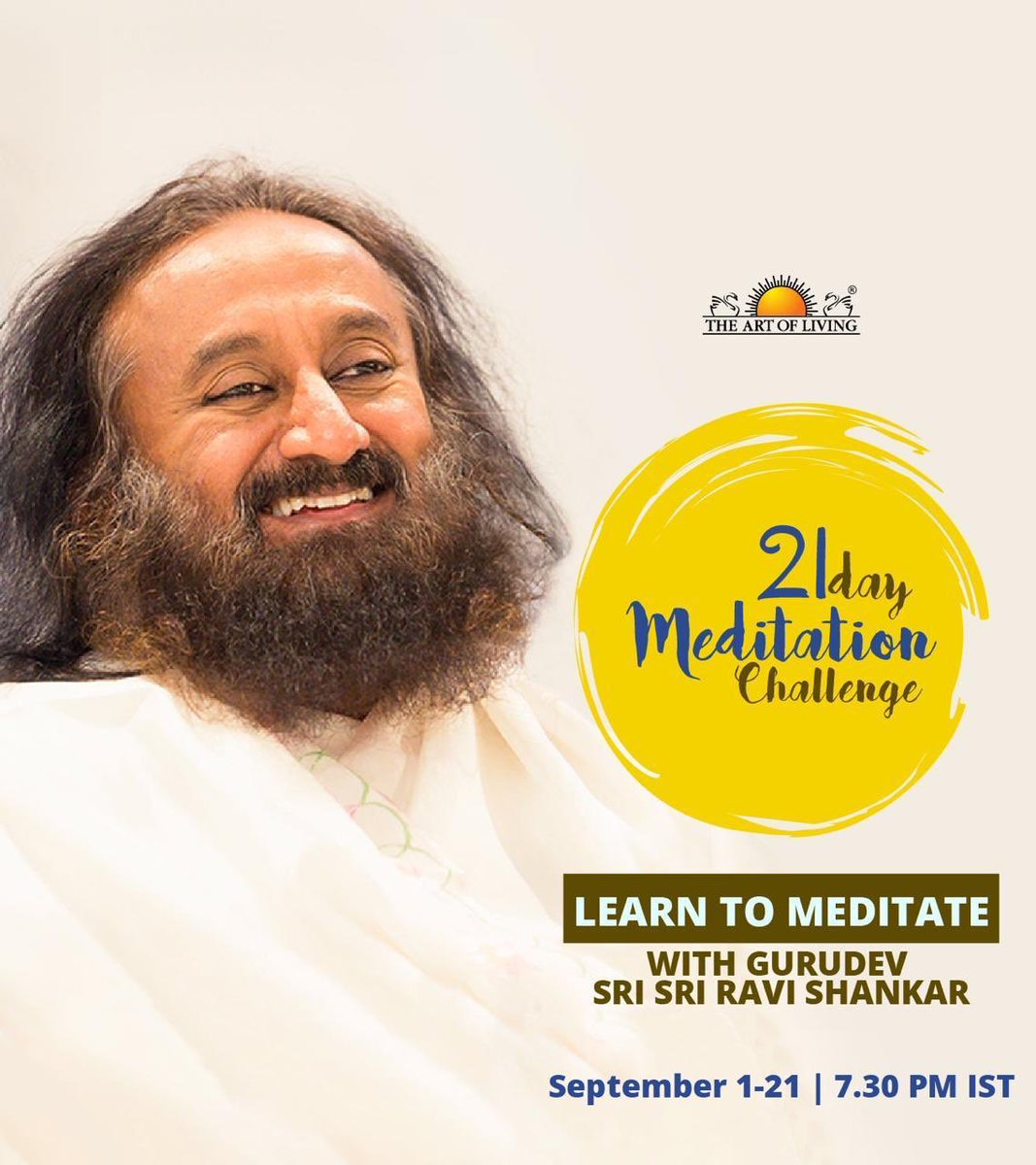 Top Day 12 of the 21 day meditation challenge with gurudev You must read