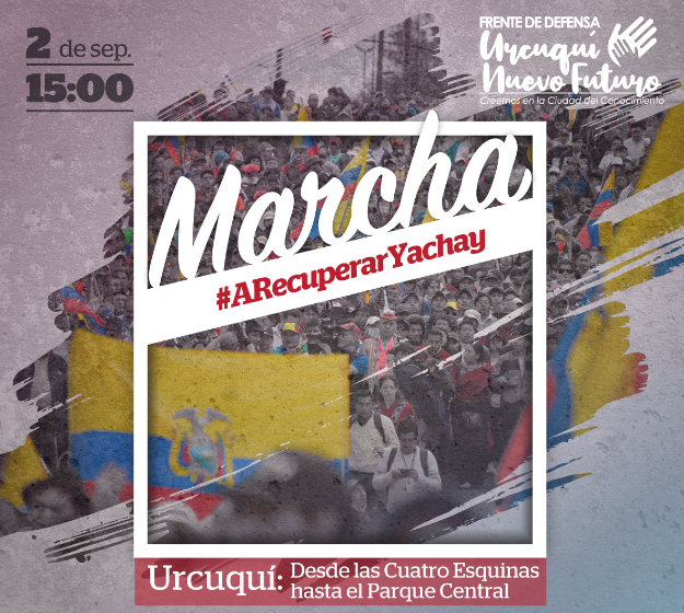 JuntosUrcuqui's tweet photo. #TodasLasLuchasSeJuntan en el Ecuador
#ARecuperarYachay en defensa de las herramientas tecnológicas, los proyectos productivos, la ZEDE, la incubadora de negocios, el emprendimiento y la innovación social que se generan desde #Urcuquí. 
@CorteConstEcu 
No al cierre de #SiembraEP https://t.co/MOV5sxJXnm