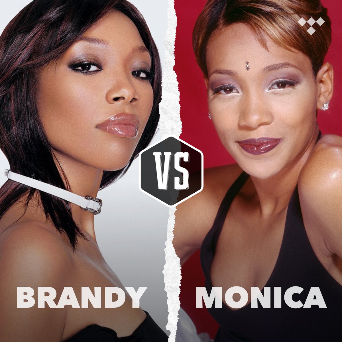 Brandy #VERZUZ Monica. The official playlist. Updated in real time.
 
(<a href="/4everBrandy/">b r a n d y</a> + <a href="/MonicaDenise/">Monica</a>)

▶️: tidal.link/BRANDYvsMONICA