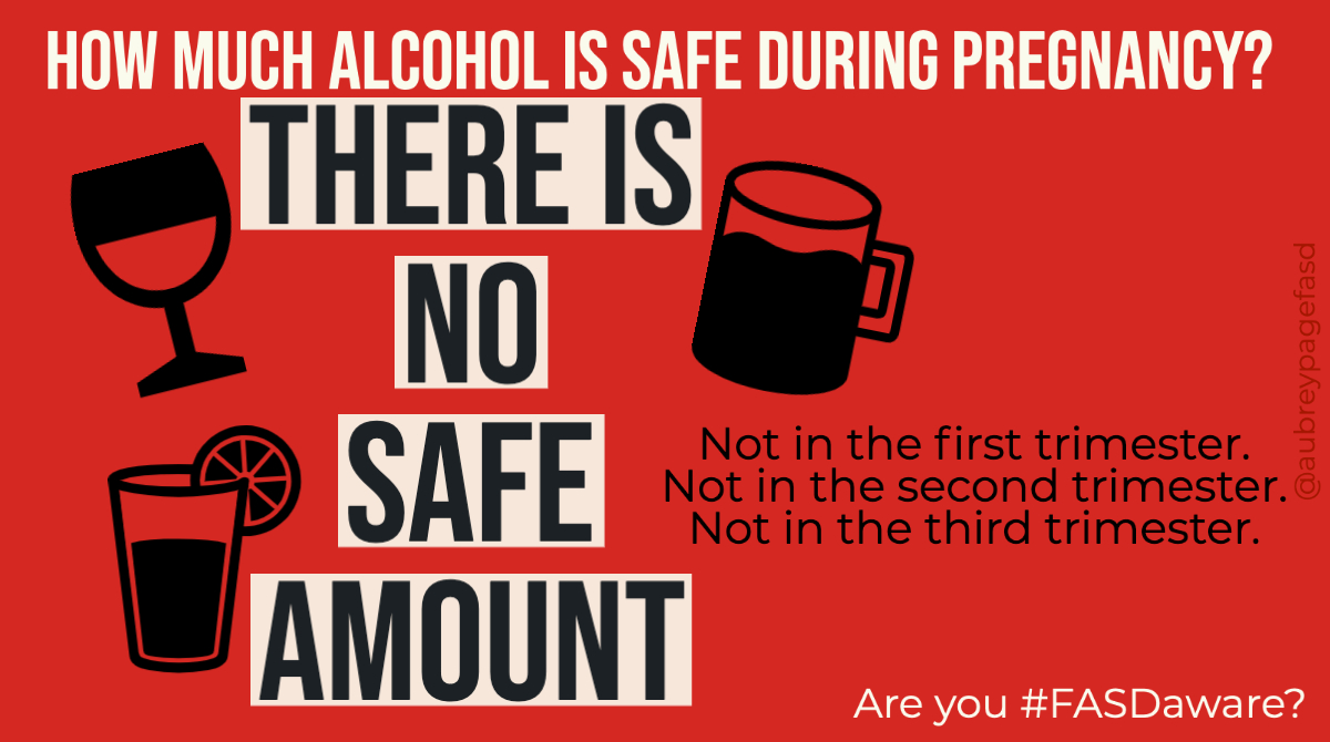 aubreypagefasd's tweet image. I had no idea!! I just kind of thought alcohol was ok in small amounts during pregnancy. Did you have a doctor tell you that? We have to dispel this #myth and help people become #FASDaware. #FASD #prevention