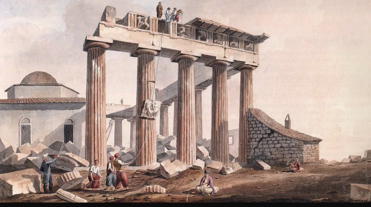 And of course  #BritishMuseum remains silent in the case of the  #ParthenonSculptures that were violently removed from the  #Parthenon by Lord Elgin who abused his British diplomatic status to plunder rare classical antiquities from  #Athens for the ‘benefit’ of the British Empire