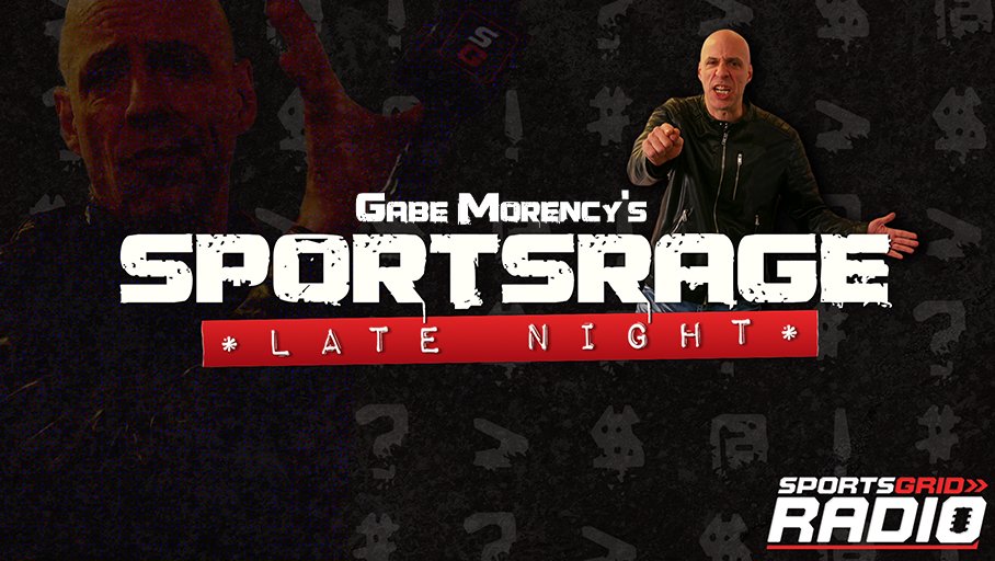 Sports Rage Late Night w/@sportsrage at midnight eastern #NFLKickOff #NBAPlayoffs #NHL #MLB & more w/@RicSerritella @GeorgeKurtz on youtube.com/sportsgidradio @SportsGrid @SportsGridRadio Replay at midnight pacific on radio affiliates !!!