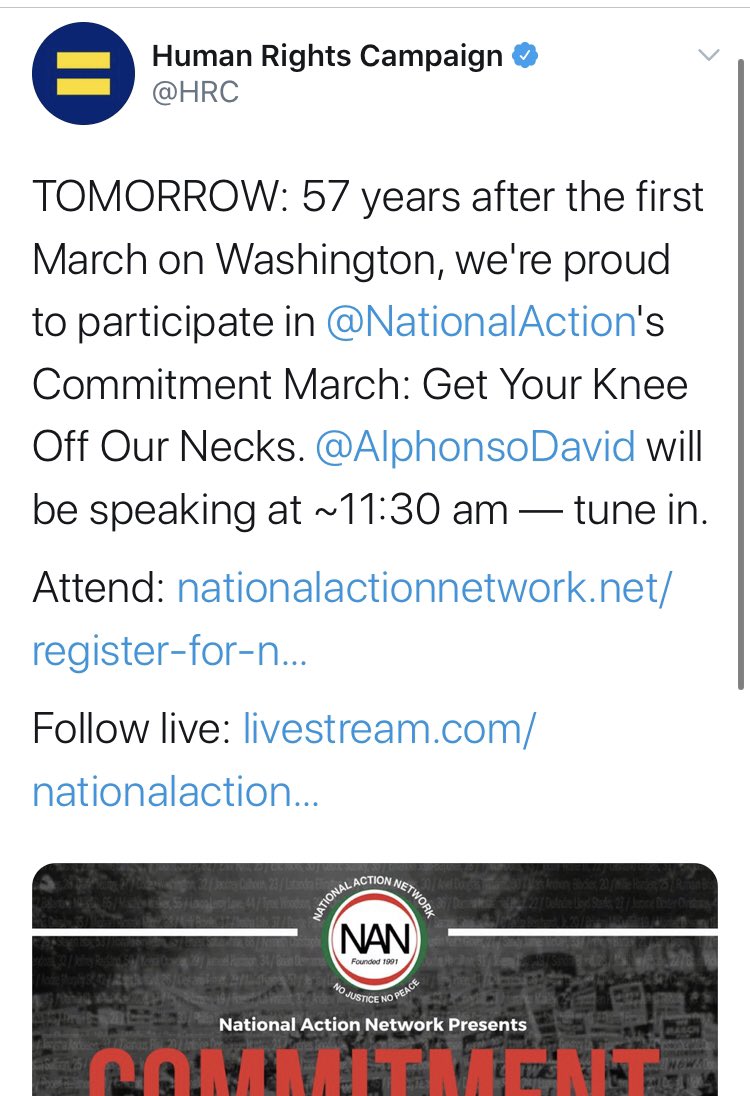 Time and patience are running thin, so we’re doubling up. Here you’ve got  @HRC and  @Morning_Joe (who even had Al Sharpton on the program!)