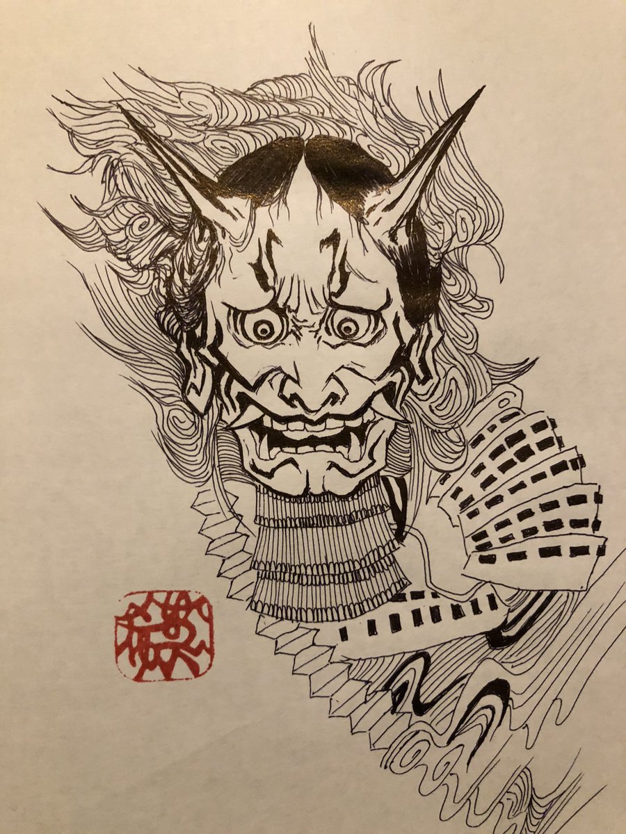 般若 ＃大般若 ＃鬼 ＃浮世絵