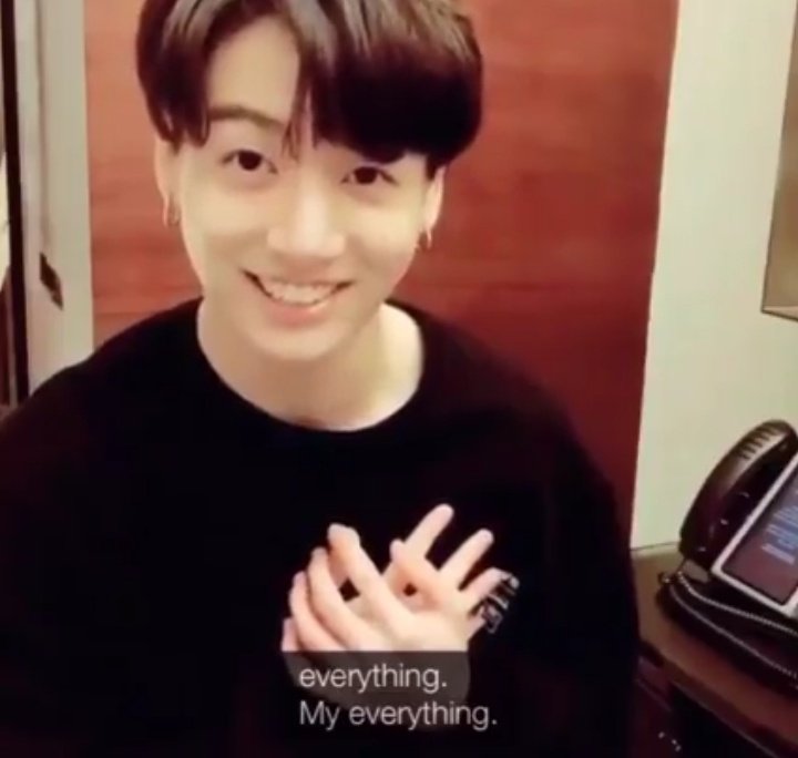 you are jungkook's everything.