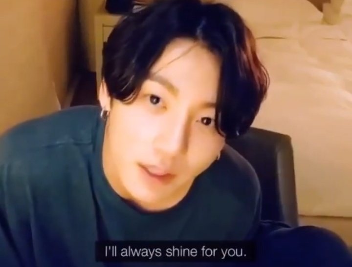 bcs he will shine for you.