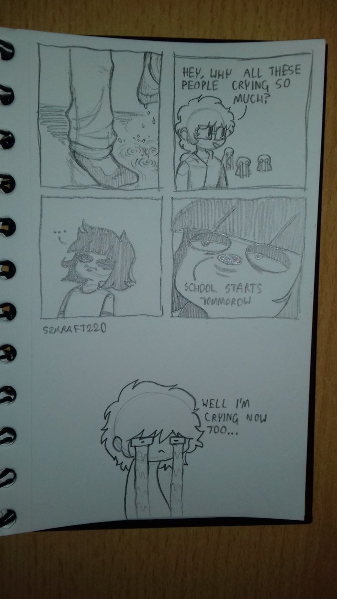 szkraft220's tweet photo. Something I drew before going to bed. (Feat. @zombiepirate100 )
Big sorry for the poor lighting...
#art #hashtagrelatable https://t.co/BxHwG6nweT