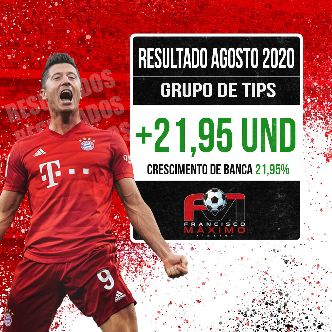 MaximoTipster's tweet image. Fala Pessoal, resultado sensacional do nosso telegram Gratuito, na minha publicação no isnta dei varios detalhes de como foi esse mes.. segue o link da postagem👇

instagram.com/p/CEkdhsnlivD/…
 E quem ainda não conhece meu telegram Gratuito👇
@MaximoTipster