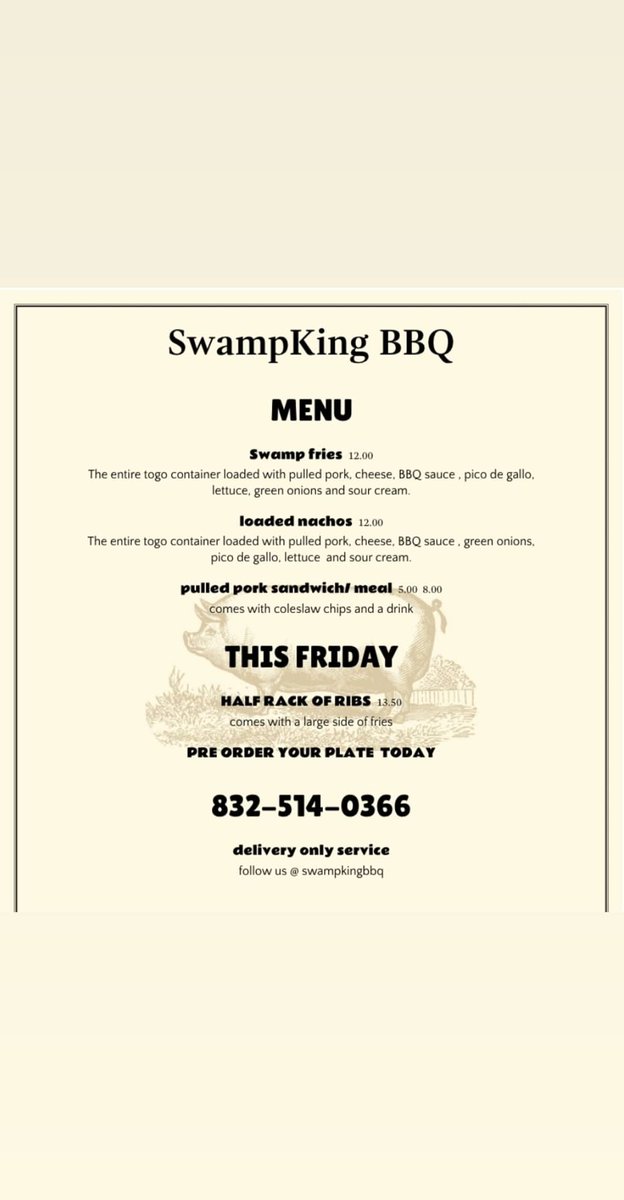 SwampkingBBQ's tweet photo. Swampkingbbq in full effect Friday https://t.co/RQQYeM2kIi