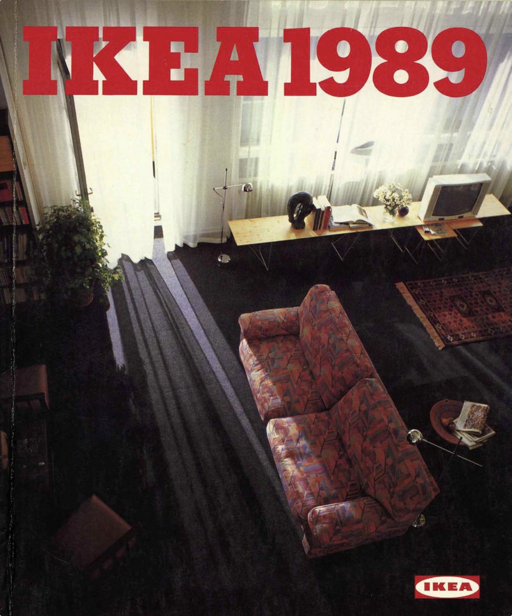 i was headed for the IKEA catalogue from the year i was born but you just can't pass this one by can you
