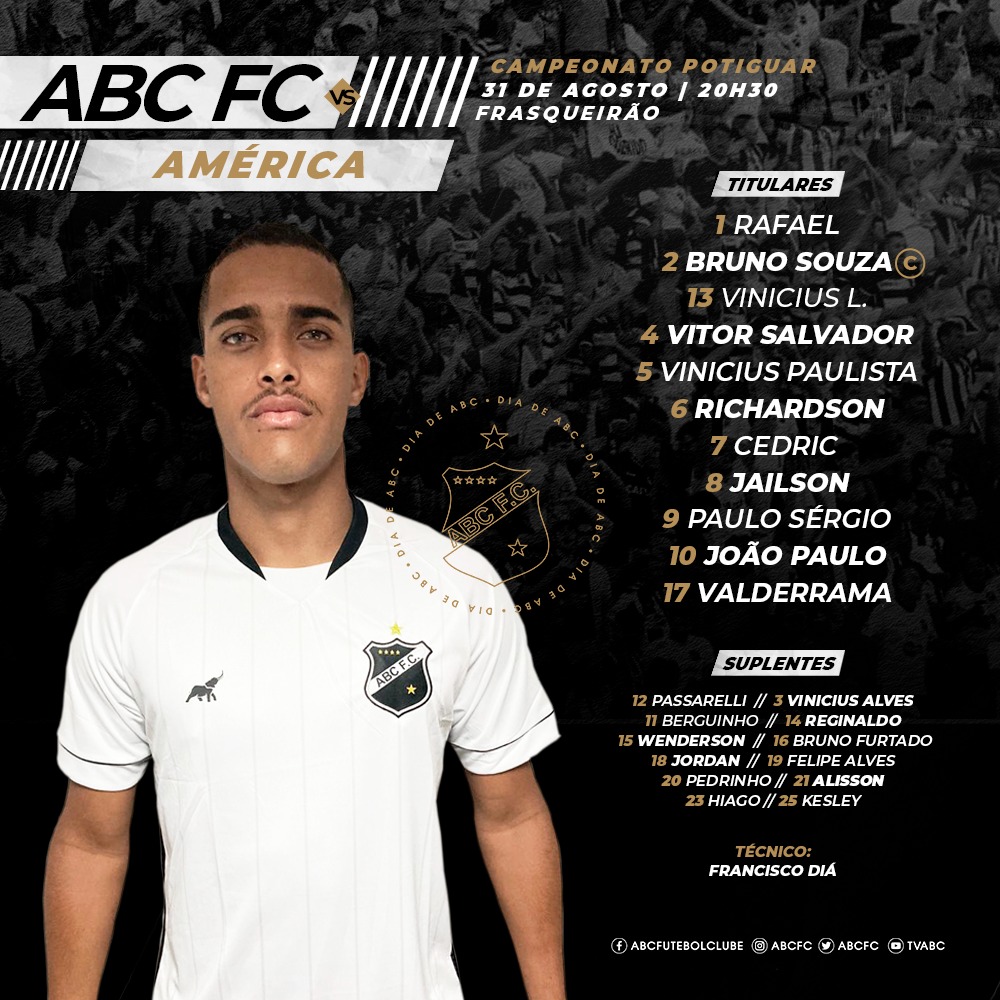 ABC Futebol Clube on X: Amanhã é dia do #MaisQueridoDoRN entrar em campo  pela Copa do Brasil para mais um desafio. E é claro que o Esportes da Sorte  vai estar junto