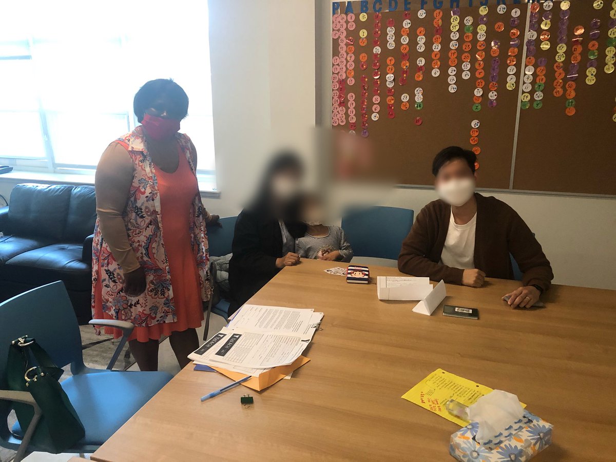 TNsisp's tweet photo. Wonderful day spent welcoming immigrant families to schools and getting them registered. Thank you to school admin- Liette Deveau, Nancy Walker, Sean Kenney, Stephen Cullen, Adam Chisholm and Elaina Armstrong for being so welcoming. MGEC, YES and PMES. #WatchUsLearn #tcrce #nsisp https://t.co/oasUHx2Ol6