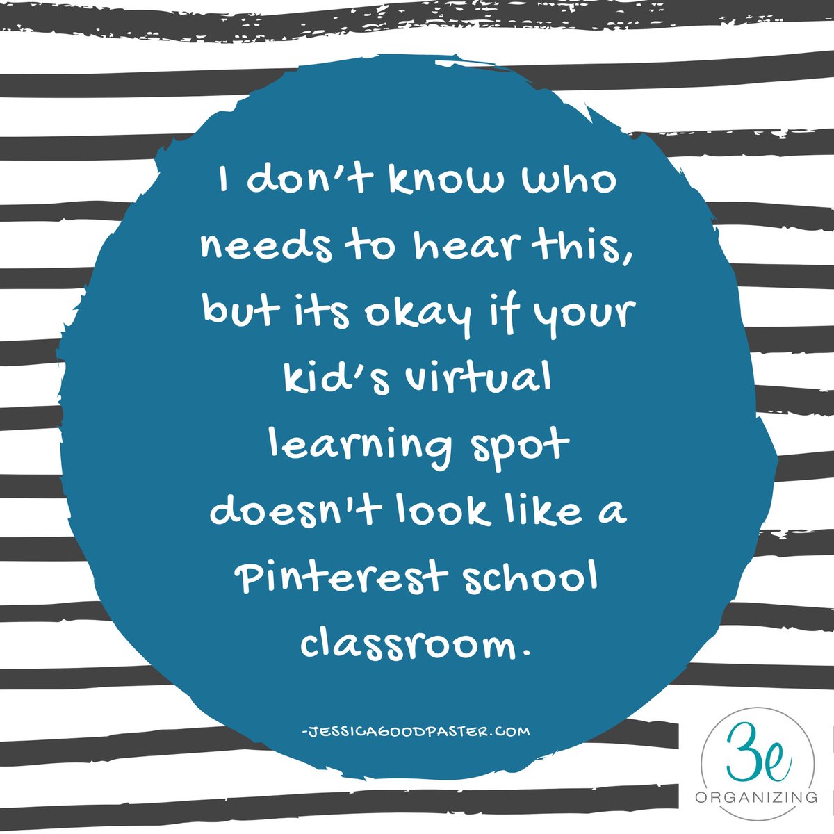 3eOrganizing's tweet image. It’s true!!! Want more ideas???
Meet me on Zoom at my FREE Back to School Bootcamp. It’s for busy families like yours, and I’ll give you some tips and tricks to get your Distance Learning space all set up without going crazy on Pinterest! To register: tinyurl.com/3e-register