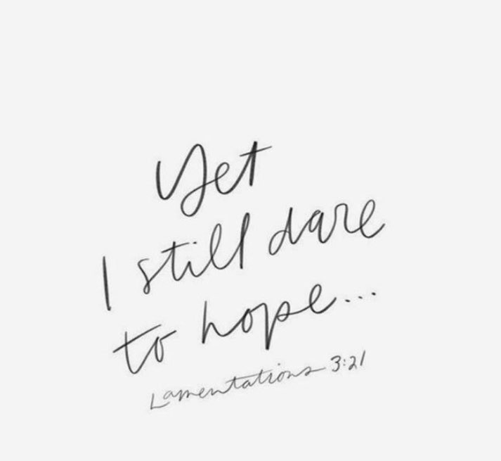 Yet I still dare to hope ... #faith #hope #MondayMood