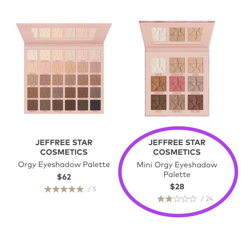 It appears that Jeffree Star’s Mini Orgy palette is a huge flop. Issues with formulation, broken shadows, duplicate shades. It’s a hot mess & widespread enough that it warrants a video discussing it. I’ve personally had similar issues before with his products, which I’ll discuss.