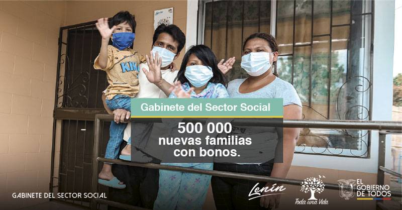 Hospital General Monte Sinaí 🇪🇨 (@hgmontesinai) on Twitter photo #SectorSocialEc | La Red de Protección Social abarca 5 ejes, una de ellas, la económica la cual incluirá a 500 mil familias como nuevos beneficiarios del Bono de Desarrollo Humano.
<a href="/InclusionEc/">Inclusión Ecuador 🇪🇨</a>
#PorUnMejorEcuador #SectorSocialEc | La Red de Protección Social abarca 5 ejes, una de ellas, la económica la cual incluirá a 500 mil familias como nuevos beneficiarios del Bono de Desarrollo Humano.
<a href="/InclusionEc/">Inclusión Ecuador 🇪🇨</a>
#PorUnMejorEcuador