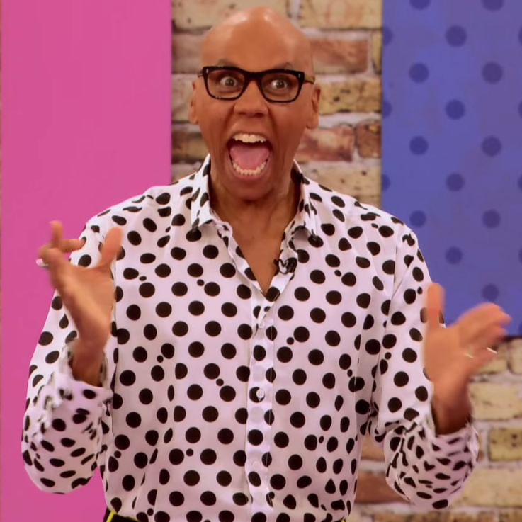 Rupaul as the dinosaurs of Drumheller: a thread