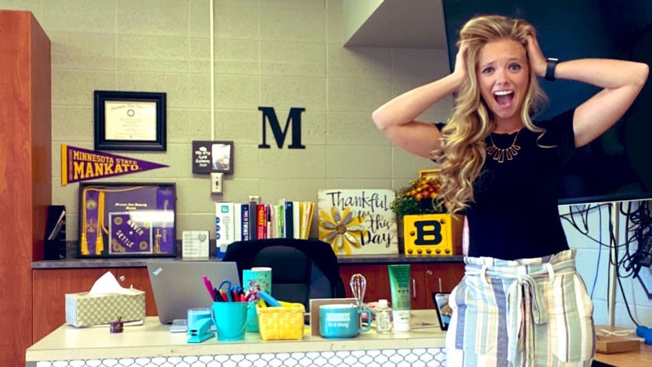 facs_w_mak's tweet photo. I canβt βMASKβ my excitement for the start of school! Looking forward to a great first weekβ₯οΈ https://t.co/7FqVYPO2FZ